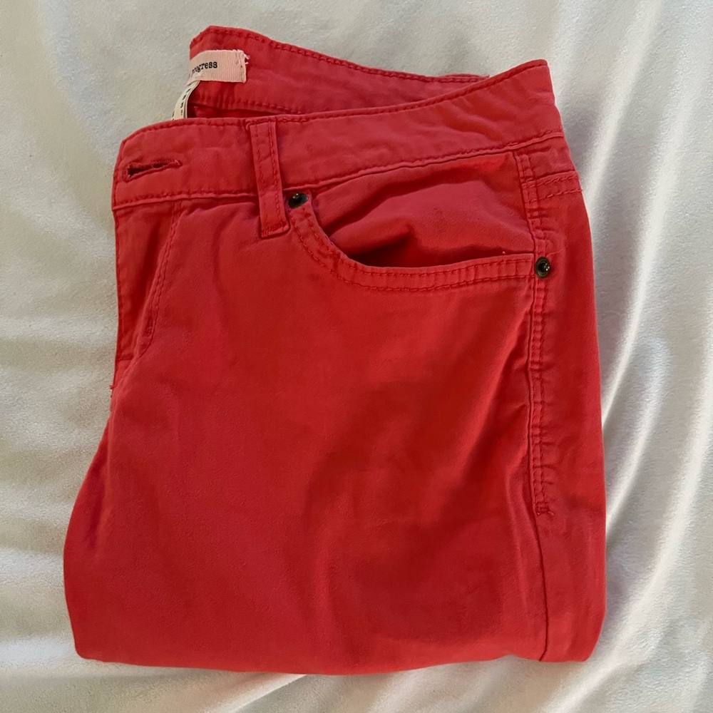 Orange Pants